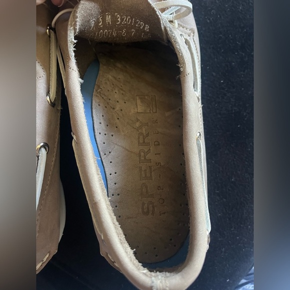 New Sperry Top-Sider Men's 9.5M 2-Eye Leather Boat Shoes Preppy collegiate - Picture 3 of 11